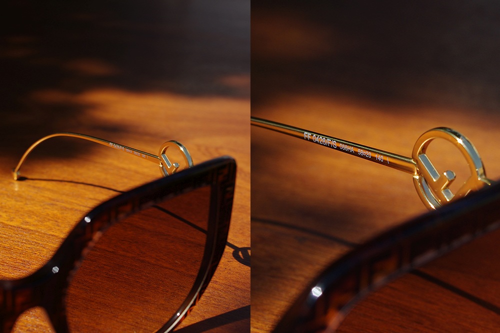 fendi, fendi eyewear, how to spot authentic fendi, temples, eyerim, sunglasses, eyerim blog